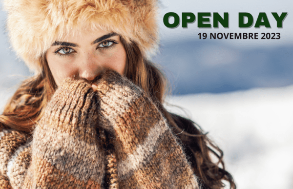 ultimo open day dell'anno: domenica 19 novembre!